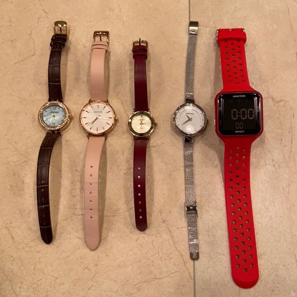 Armitron Watch Bundle - 5 Watches